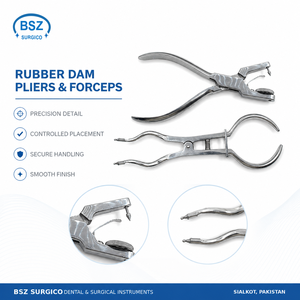 BSZ SURGICO Rubber Dam Instrument <b>Kit</b> Organized Storage Protective Case ISO13485 CE Certified Dental Surgical Hospital - Product Image 5