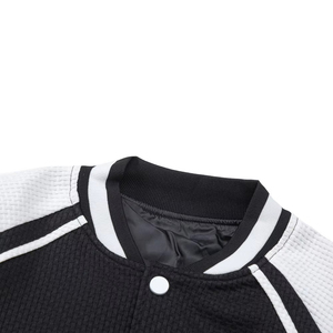 Chaqueta universitaria de béisbol personalizada para hombre, estilo Letterman, al por mayor, con logotipo personalizado, ropa exterior OEM - Product Image 4