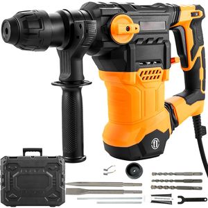 Trapano a percussione SDS Plus da 1 1/4 pollici con 13 Ampere, controllo delle vibrazioni per impieghi gravosi, caratteristiche di sicurezza, tipo di attacco SDS Max - Product Image 1
