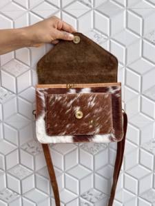 Bolso de Hombro de Piel Auténtica de Vaca, Estilo Bohemio, Nuevo, en Oferta, Bolso de Mano de Piel con Pelo, Multiusos para Mujer - Product Image 2