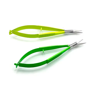Tijeras Microquirúrgicas Castroviejo de Primera Calidad con Recubrimiento en Polvo, Punta Fina, Instrumentos Oftálmicos y Dentales con Colores Personalizados - Product Image 6