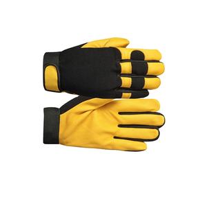 Gants de mécanicien en cuir personnalisés Texture lisse Durable XS S XL Tailles Gants de sécurité mécaniques - Product Image 2