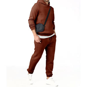 Conjunto Deportivo Informal Premium de Felpa de Algodón para Hombre, Personalizado, Marca Privada, Fabricante de Ropa Deportiva OEM ODM - Product Image 2