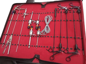 Kit de chirurgie endoscopique laparoscopique à succès avec trocart, pinces, porte-aiguilles et ciseaux – Vente en gros, Fabricant et Fournisseur - Product Image 2