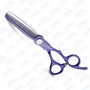 Tijeras de Peluquería Profesionales de 6 Pulgadas, Acero Japonés 440C, con Tijeras de Entresacar para un Corte de Precisión - Product Image 4