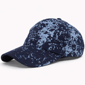 Casquette de baseball unisexe en jean délavé, ajustable avec fermeture snapback, en coton, personnalisable avec logo, pour promotion, vente en gros - Product Image 5