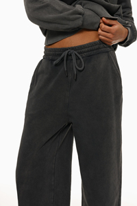 Conjunto Deportivo para Mujer, Sudadera Holgada y Pantalones Jogger, 100% Algodón, Lavado Ácido, con Logotipo Personalizado, Estilo Hip Hop, Nueva Colección 2026 - Product Image 4