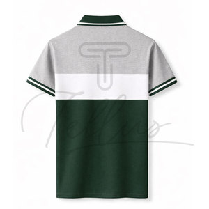 T-shirt Homme Slim Fit Décontracté 2026 – 100% Coton, Tissu Extensible Doux, Séchage Rapide, Respirant, Motif Uni, Col Élégant - Product Image 6