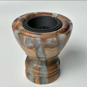 Resin Wood <b>Incense</b> Burner Mubkhar Wood Resin Bakhoor Burner Bakhoor Burner Wood for Wedding Gift - Product Image 4