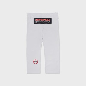 ชุดยิวยิตสู Shoyorol BJJ Gi สีขาวพรีเมียม คุณภาพสูง พร้อมโลโก้แบบกำหนดเอง รุ่นใหม่ล่าสุด น้ำหนัก 450 GSM - Product Image 4