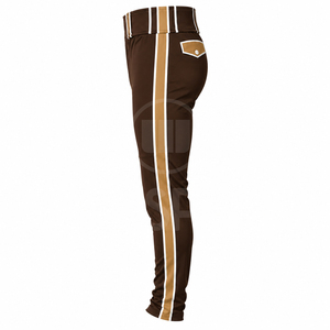 Factory Direct Baseball Uniform Pants Solid Printed Premium Quality 100% Polyester Breathable Eco-Friendly Custom Team <b>Athletic</b> - Product Image 3