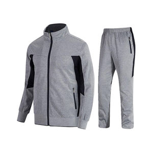 Chándal Deportivo Informal con Capucha Ligero para Hombre, Talla Grande, Transpirable, con Cierre Completo y Logotipo Personalizado - Product Image 1