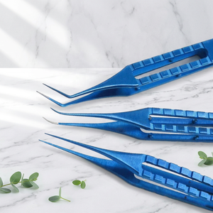 High Quality Multi Function Tweezers for Beauty Salon Use Tweezers For Hair Transplant Blue Plasma Tweezers For Eyelashes - Product Image 2
