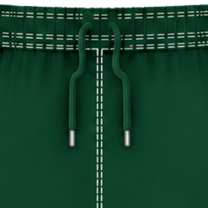 Pantalones Cortos de Rugby Verde Oscuro y Blanco, Cintura Elástica con Cordón, Ropa Deportiva Ligera para Entrenamiento, Partido y Equipo - Product Image 5