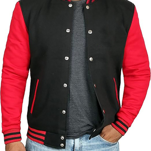Customized Newest Design Unisex Formal Canvas Varsity <b>Jacket</b> <b>Waterproof</b> Windproof High Quality Durable Sale Custom Color & Logo - Product Image 6