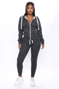 Wholesale Women Zip Hoodie Marled Knit Jacket Casual Streetwear Custom Fashion Apparel Supplier USA Market - Product Image 4