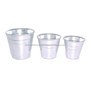 Juego de 3 plantas de diseño de macetas de flores de Metal de alta calidad para restaurante, jardín, accesorios decorativos para macetas florales - Product Image 3