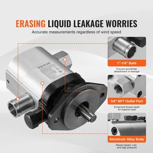 Kit Pompa Idraulica a Ingranaggi in Alluminio 22GPM 2 Stadi 4000PSI per Spaccalegna Idraulico con Base di Facile Installazione e Valvola di Accoppiamento - Product Image 3