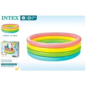 Piscina Inflable Sunset de 168*46cm y 780L con 4 Arros, Instalación de Entretenimiento Acuático - Product Image 1