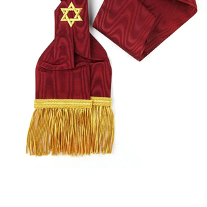 Ruban en soie tactique personnalisé en gros, ruban en soie pour uniforme, écharpe tactique maçonnique pas chère - Product Image 2