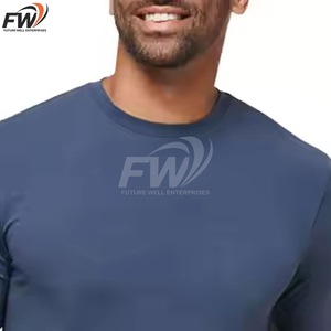 Camisetas de Jersey para Hombre de Alta Calidad OEM, Verano, Casual, Manga Corta, 100% Algodón, Transpirable, Secado Rápido, Ecológico, Antiarrugas - Product Image 2
