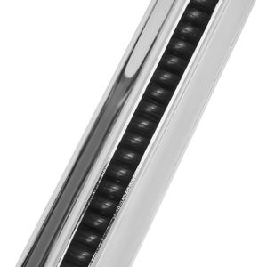 Cintres métalliques chromés à ressorts droits, espacement des boulons de 2,5 po, robustes, pour pare-boue de semi-remorques, 1 paire - Product Image 4