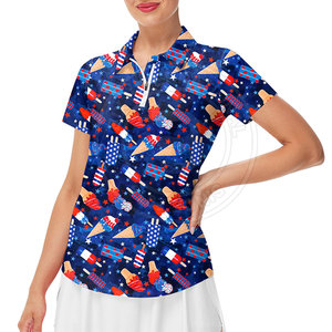 Vêtements de golf tendance pour femmes, polos de golf extensibles, confortables et respirants, pour un style de vie moderne et pour les courses de golf. - Product Image 6