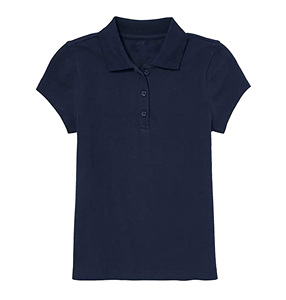 Chemises Polo pour Filles à la Mode, Vente Chaude, Design Personnalisé, Couleur Unie, Tricotées, Manches Courtes, 100% Coton, Écologiques - Product Image 5