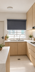 Cubierta de ventana enrollable clásica WINHOME RB Serie Sistema Normal para proyectos de hoteles y apartamentos, OEM ODM, decoración de habitaciones, B2B, EE. UU., UE, Reino Unido, Malasia, Japón - Product Image 1