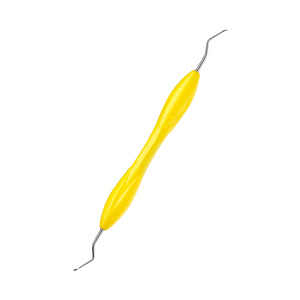 Curetas Dentales Periodontales Mini McCall 13S-14S de Acero Inoxidable con Mango de Silicona, Calidad Premium, AS-1321SCF CE, Blancas, Clase A - Product Image 3