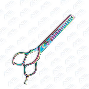 Tijeras de Peluquería Multifuncionales para Adelgazar y Alisar el Cabello, Instrumentos Profesionales de Dientes Planos para Peinar, Instrumentos para el Cuidado y Estilismo del Cabello - Product Image 2