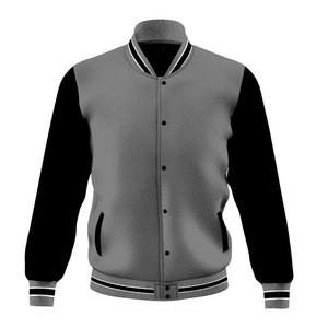 Nouvelle Veste de Baseball Varsity pour Hommes, Design Moderne, Couleur Unie, 100% Coton, Col Montant, Streetwear, Hiver, Haute Qualité - Product Image 1