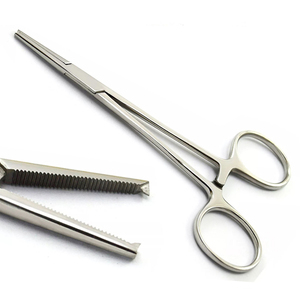 คีมหนีบเนื้อเยื่อ Allis Kocher Forceps สำหรับการผ่าตัด คุณภาพสูง ผลิตจากสแตนเลสสตีล คีมหนีบเนื้อเยื่อแบบใช้มือ Kocher Forceps มีจำหน่าย - Product Image 1