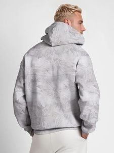 Sweat-shirts à capuche personnalisés OEM avec imprimé camouflage arctique, en molleton épais de qualité supérieure, pour l'hiver, fabrication de vêtements sous marque privée - Product Image 2