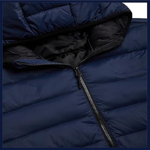 Chaqueta Acolchada Ligera Glacier Shield Plus Size para Hombre - Abrigos de Invierno Aislantes para Hombre - Product Image 4