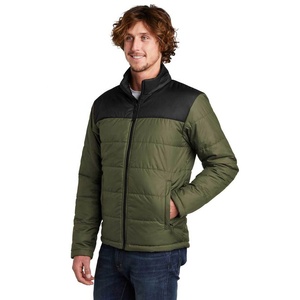 Mens Bubble <b>Jacket</b> Insulated Quilted Puffer Coat For Cold Weather Street Style Fashion Comfortable Winter Outerwear For Men - Product Image 2