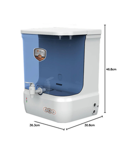 Purificador de agua alcalina por ósmosis inversa Aqua Mars Blue B12 TDS con tanque de almacenamiento de 9L, filtración de agua doméstica e indicador LED. - Product Image 3