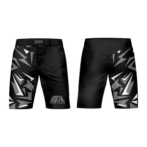 Shorts de Compresión MMA de Alta Calidad al por Mayor, Pantalones Cortos de Grappling con Logotipo Frontal, 100% Poliéster, Duraderos - Product Image 2