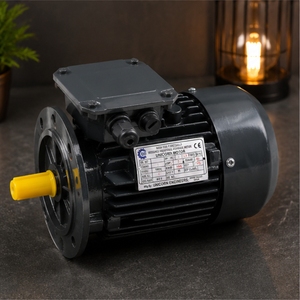 Moteur Unicorn 1 kW monophasé à induction, cadre 130 mm, montage sur pied, 208-240 V, 1500 tr/min, IE2, moteur entièrement fermé pour pompes - Product Image 4