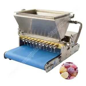 Table Top Gummy Depositor Sweet Making Machine Fully Automatic Chocolate Chips Depositing