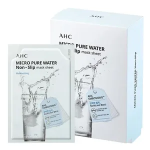 AHC Micro Pure Water Non-Slip Facial Mask Sheet 10 Sheets Good Quality - Product Image 1