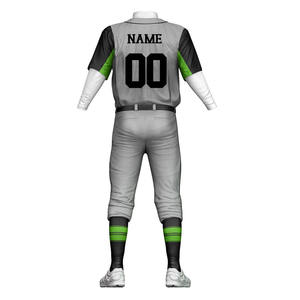 Customizable <b>Baseball</b> Uniform Durable Breathable Polyester Sports Team Apparel - Product Image 3