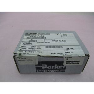 10 Parker 3/8 HHP-SS, 01HP-6C, Conector Hexagonal Hueco - Equipo y Piezas de Semiconductores de Confianza de Marca Global - Product Image 1