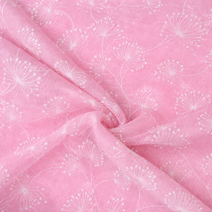 Tela de Chifón Bordada Malty Dobby, 100% Poliéster, Transpirable, Ecológica, para Bodas, Color Personalizado, Suministro Textil, Exportaciones - Product Image 1