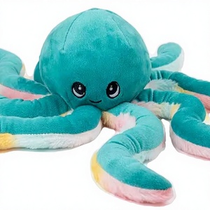 Pet <b>toy</b> Fluffy <b>Toy</b> Story Octobus Cartoon with Velboa Cotton Polyester & PP Cotton Filling Soft Material Christmas Washed - Product Image 1