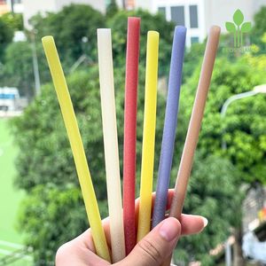 Eco Friendly Rice <b>Straws</b> Sustainable Drinking <b>Straws</b> for Restaurants Cafes Beverage Brands and Green Packaging Supply - Product Image 4