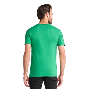 Camiseta de algodón 100% con logo personalizado impreso por sublimación, diseño único, corte ajustado, camiseta de verano con cuello redondo para hombre de BD - Product Image 3