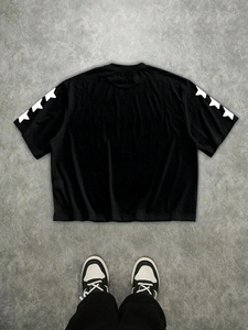 ฤดูร้อนสไตล์ใหม่เสื้อยืดผู้ชายสตรีทแฟชั่นสบาย ๆ สวมใส่สบายนุ่มระบายอากาศได้ดีน้ำหนักเบาพิมพ์ลายตัวอักษร 3 มิติ - Product Image 2