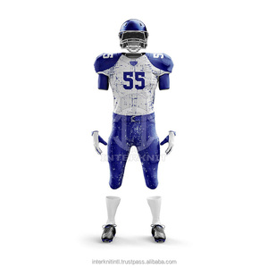 Expédition rapide, maillot de football américain respirant à manches courtes personnalisé avec design imprimé, uniformes d'équipe - Livraison rapide - Product Image 5