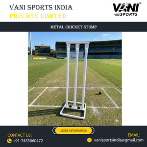 Ensemble de cricket en acier pour intérieur, stumps pliables, portable, léger, durable, équipement d'entraînement au cricket de 30 pouces, kit d'entraînement pour enfants - Product Image 3